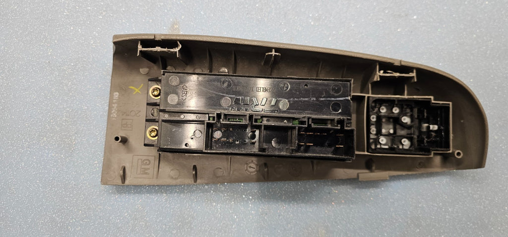 🔥99-02 Silverado SIERRA 2 DOOR LEFT Driver Master Door Window Switch Tan WS4