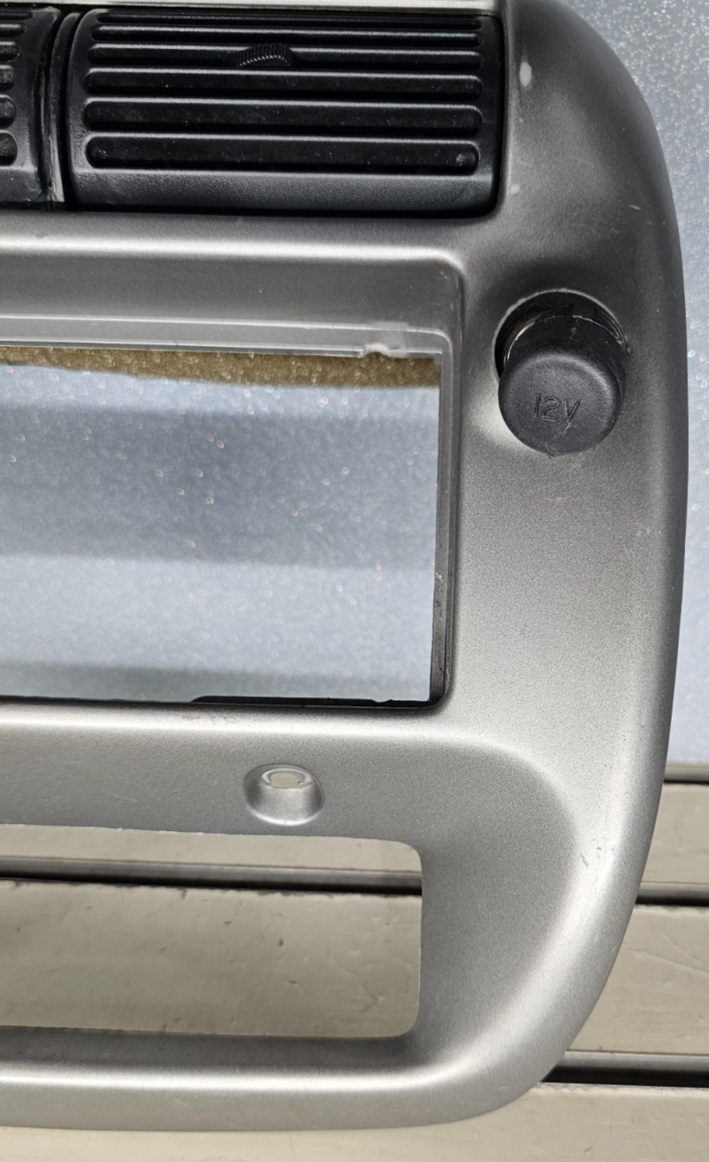 🔥95-10 Ranger EXPLORER Dash AM FM Radio Stereo Display Trim Bezel Silver OEM B2