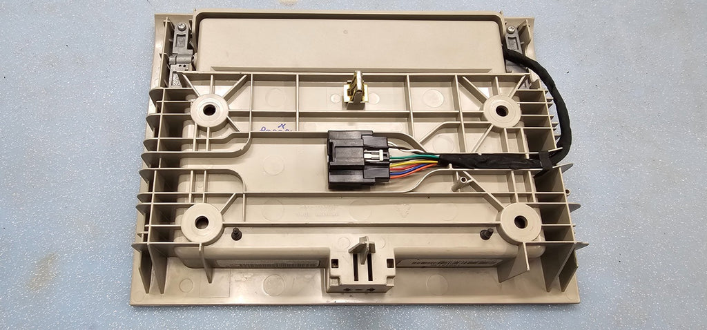 🔥07-14 Silverado Sierra Roof Overhead Entertainment System Screen Display Tan