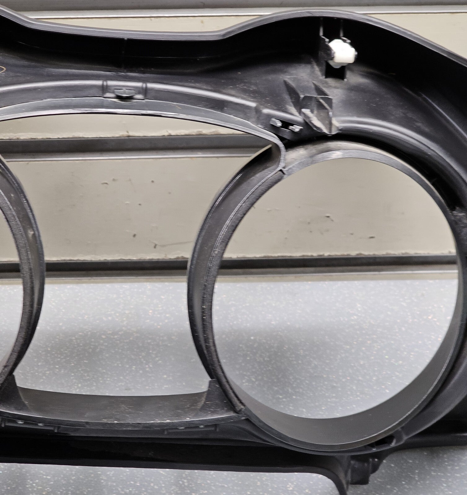 08-15 LANCER EVO INSTRUMENT GAUGE CLUSTER SPEEDOMETER TRIM SURROUND BEZEL COVER