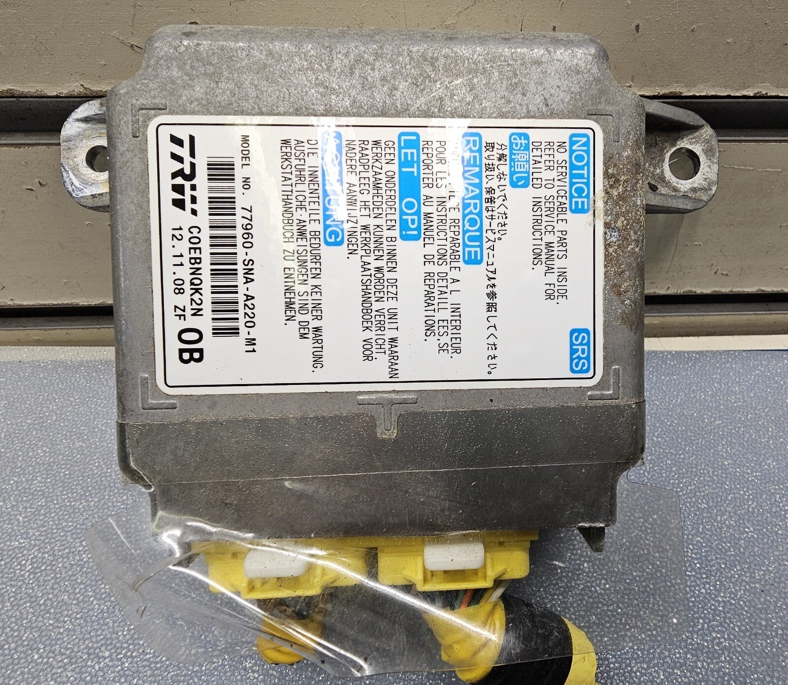🔥06-11 Honda Civic Front Restraints Control SRS Module OEM