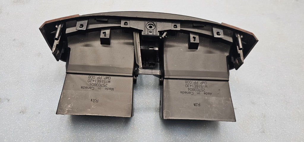 🔥03-07 CADILLAC CTS SRX CENTER DASH AIR VENT HEATER CONDITIONING BEZELTRIM WOOD