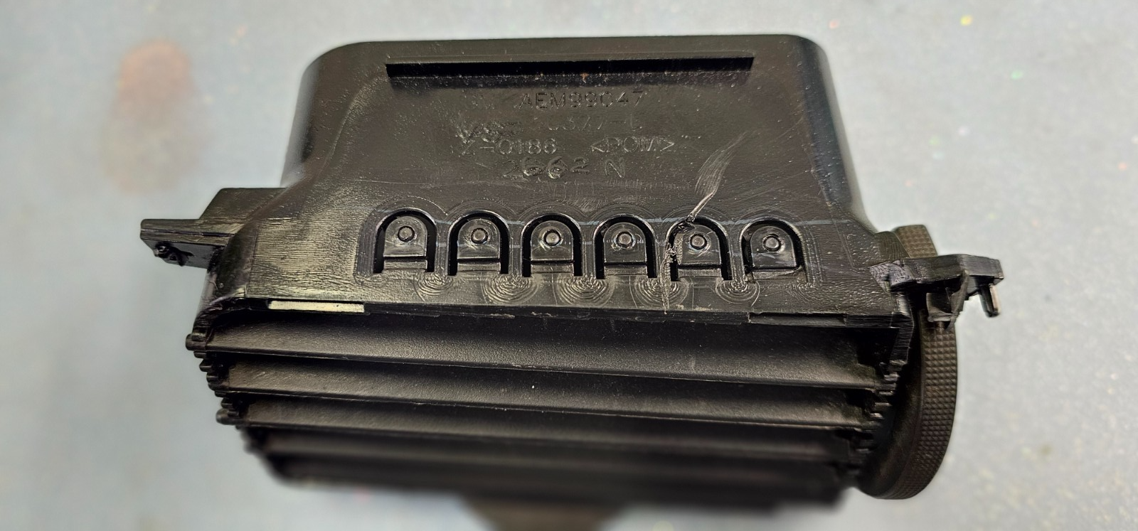 🔥06-13 CHEVY Impala Dash Left Driver Master Air Vent Heater Conditioning BLACK