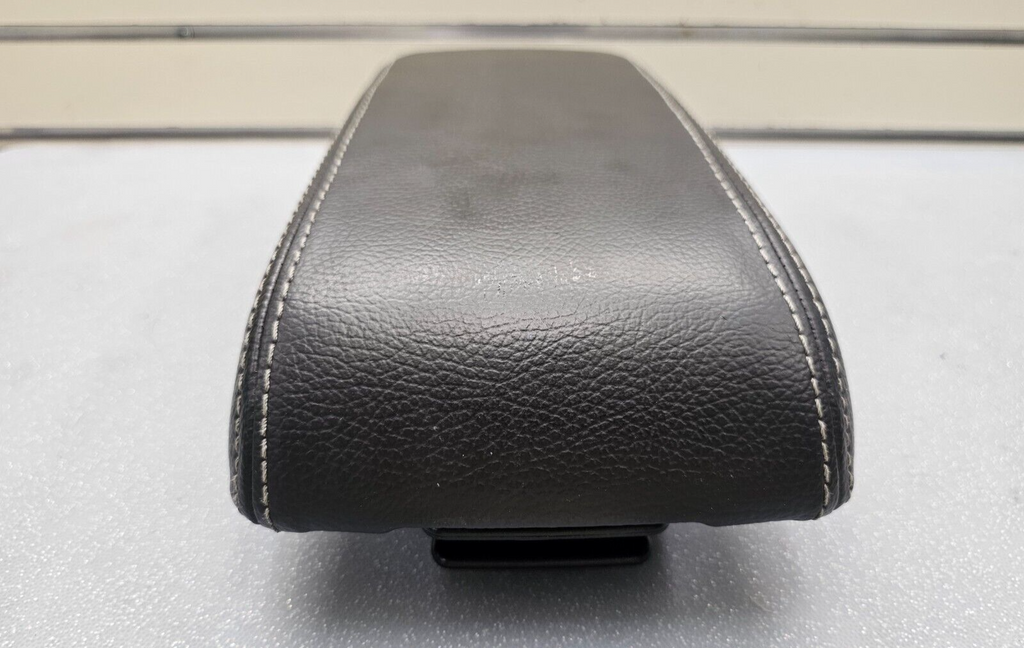 10-12 Fusion Milan Front Center Console Lid Armrest Cover Top Pad Assembly Black