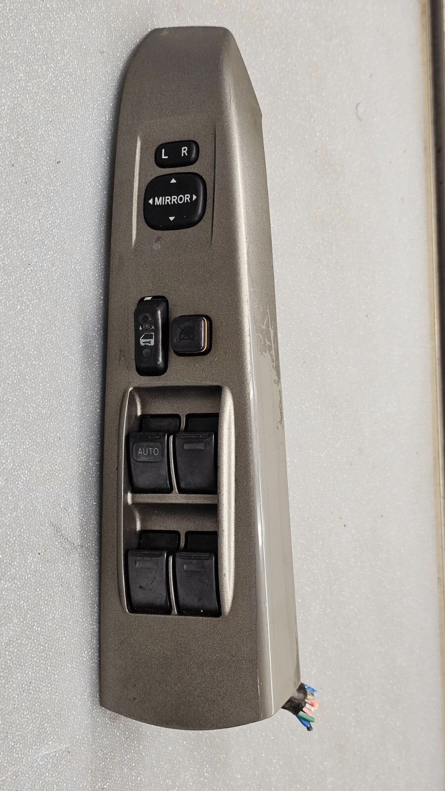 🔥04-09 Prius Left Driver Door Master Power Window Switch Lock Silver OEM WS36
