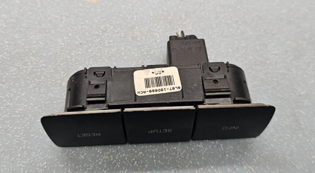 🔥06-10 Mountaineer Explorer Dash Info Switch Setup Reset Control Assembly Black