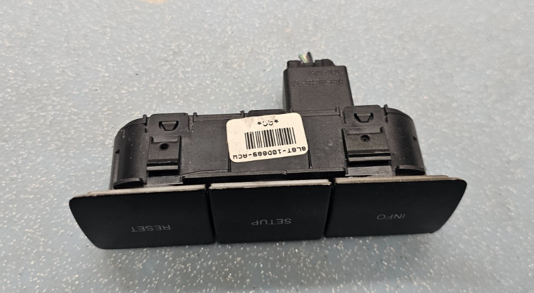 🔥06-10 Mountaineer Explorer Dash Info Switch Setup Reset Control Assembly Black