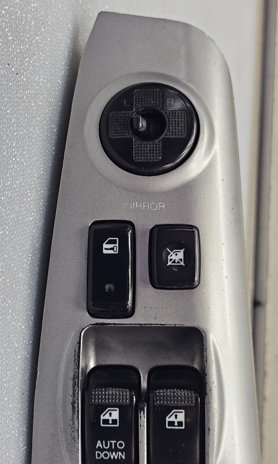 🔥05-10 SPORTAGE LEFT DRIVER MASTER POWER WINDOW SWITCH CONTROL ASSEMBLY SILVER