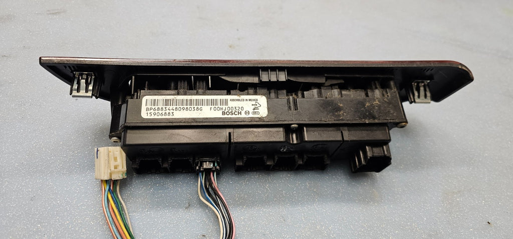 🔥07-14 Tahoe Yukon Suburban Left Driver Door Window Master Switch Wood