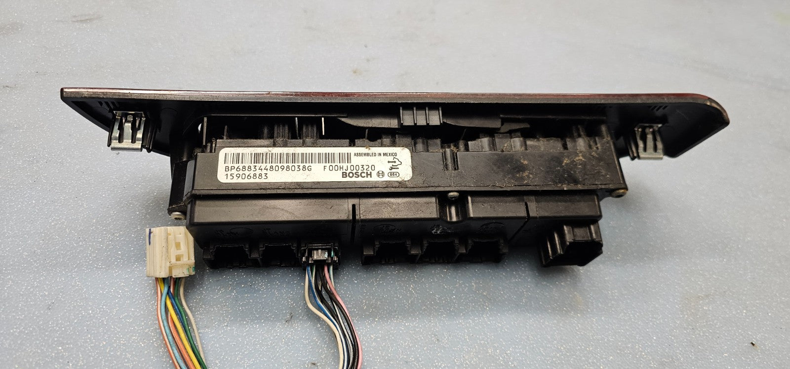 🔥07-14 Tahoe Yukon Suburban Left Driver Door Window Master Switch Wood