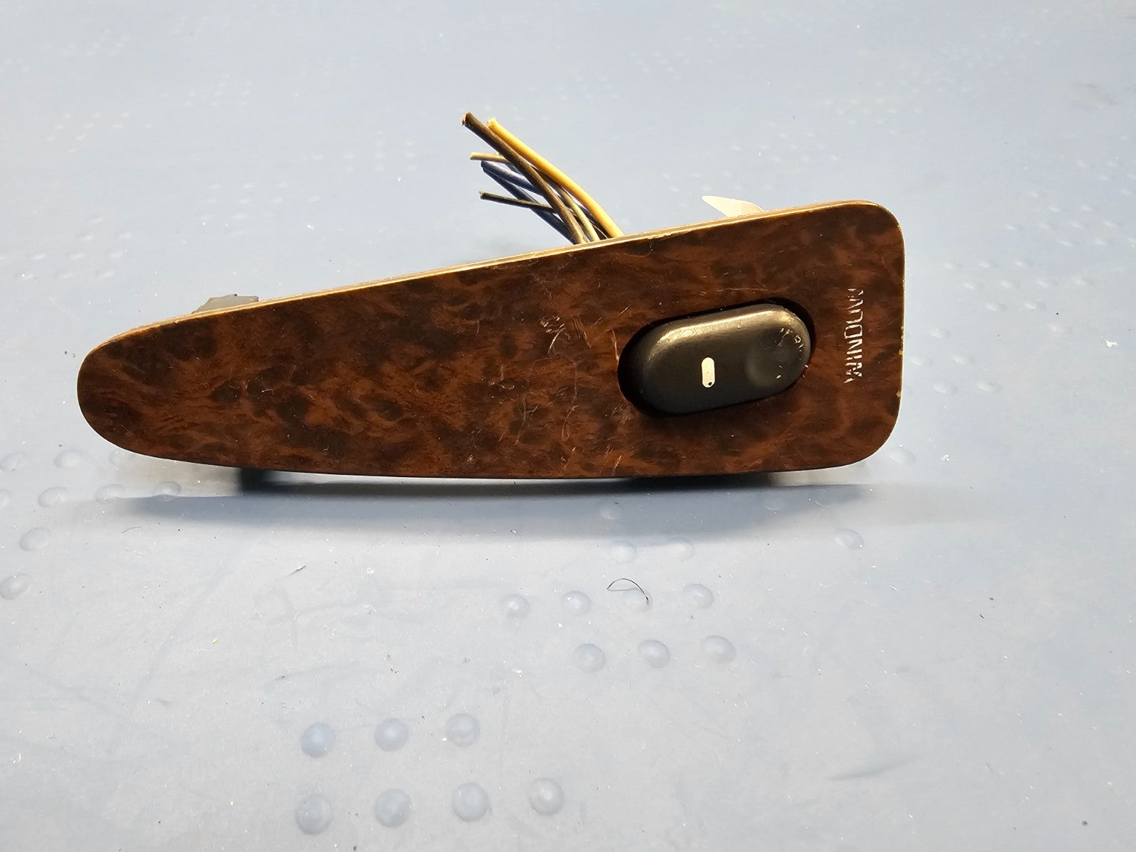 🔥97-05 Buick Regal Century Front Right Passenger Window Door Mirror Switch Wood