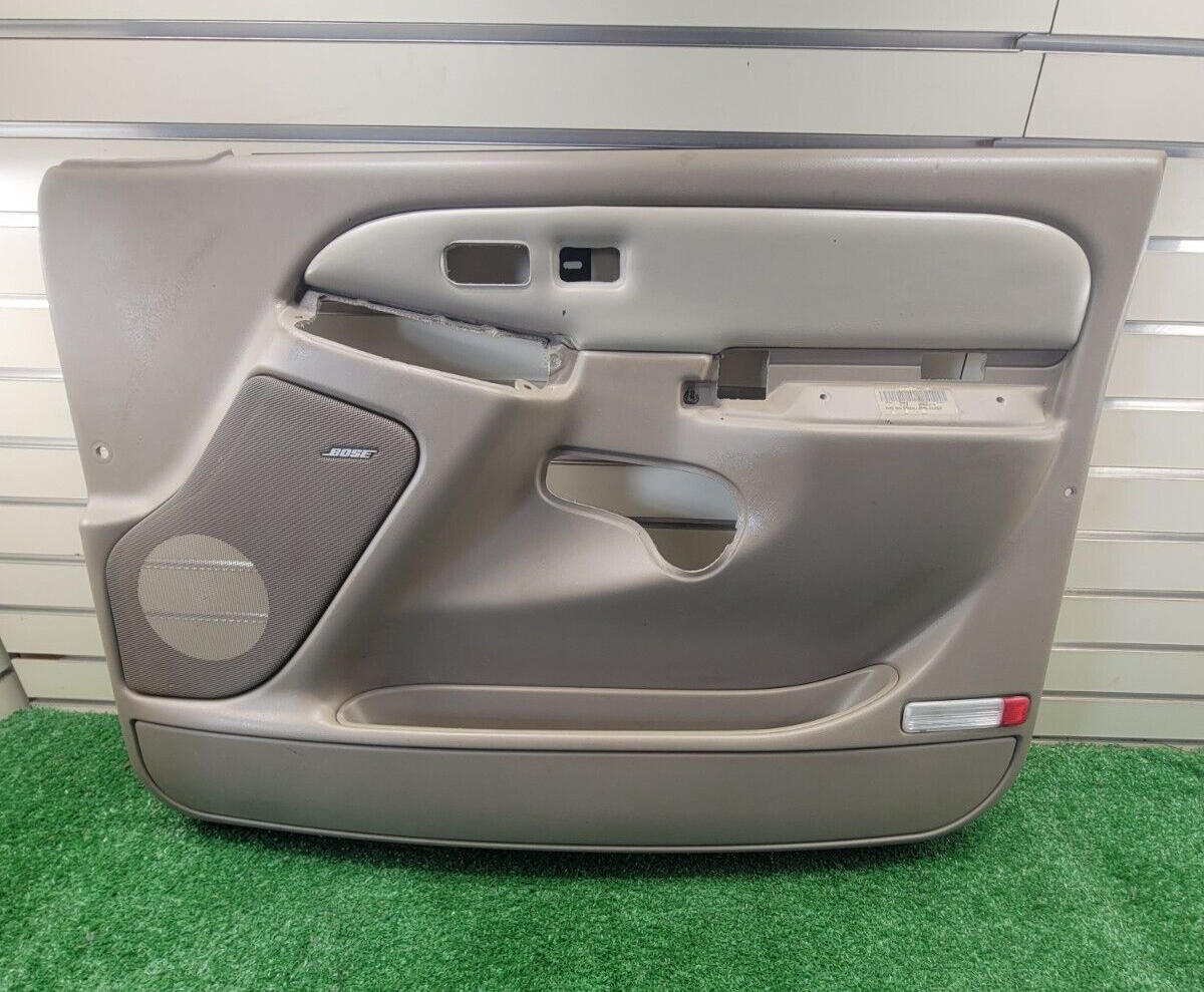 🔥03-06 Chevy Silverado SIERRA Door Panel Front right passenger side tan D5