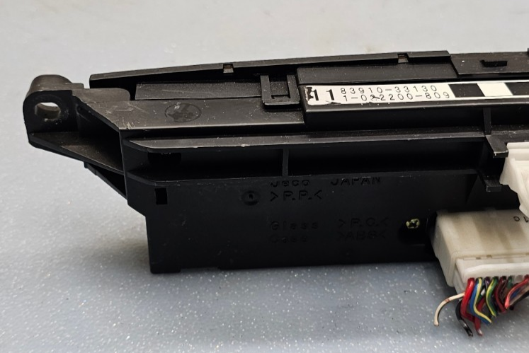 🔥03-06 Camry Dash Digital Clock Hour Minute Time Display E/M Switch Assembly