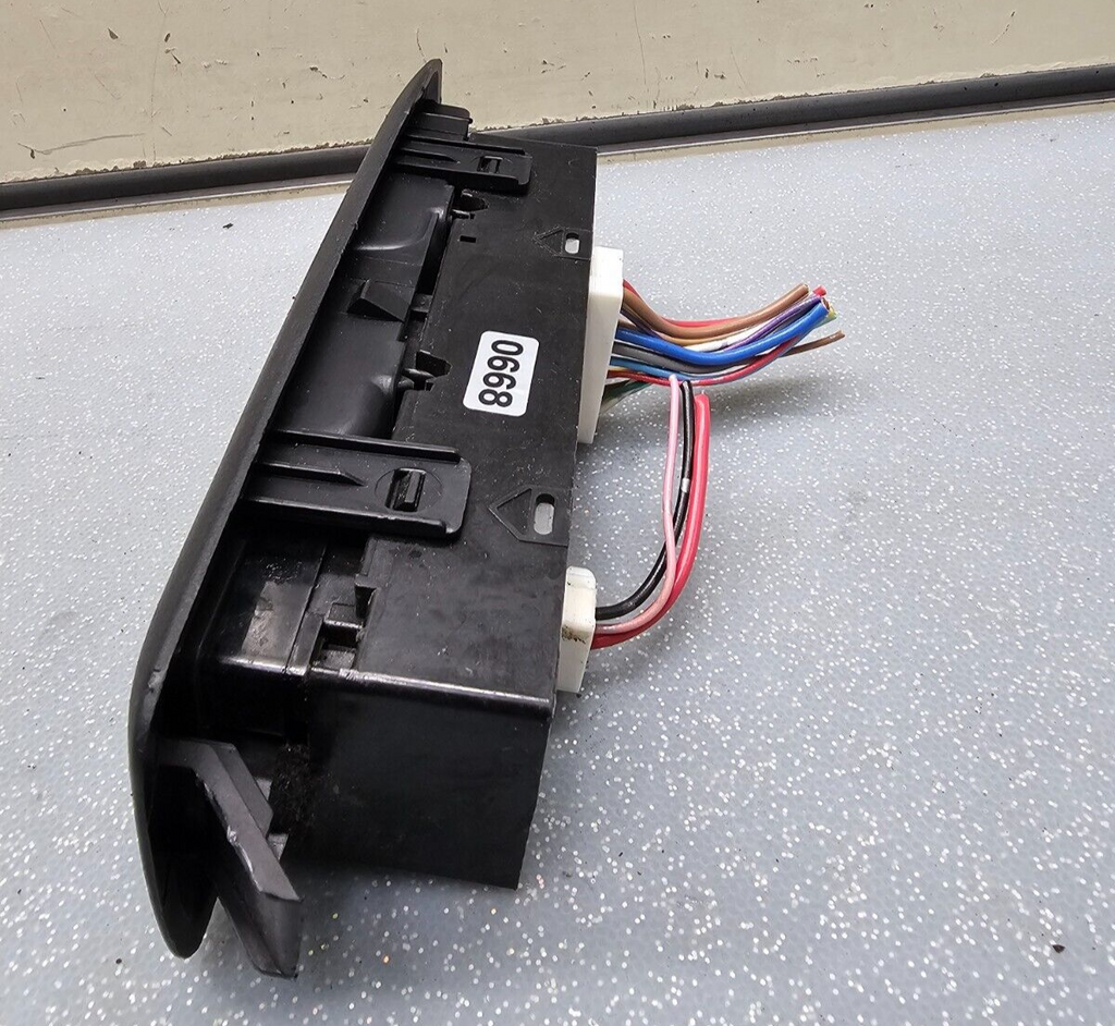 11-15 NISSAN ROGUE FRONT LEFT DRIVER MASTER POWER WINDOW SWITCH ASSEMBLY BLACK