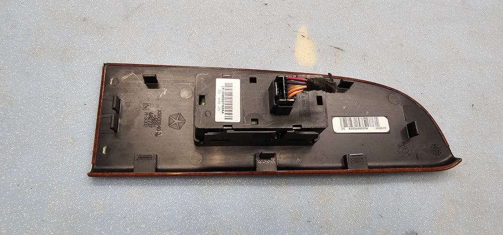 🔥05-10 JEEP Grand Cherokee Commander Right Passenger Power Window Switch Wood