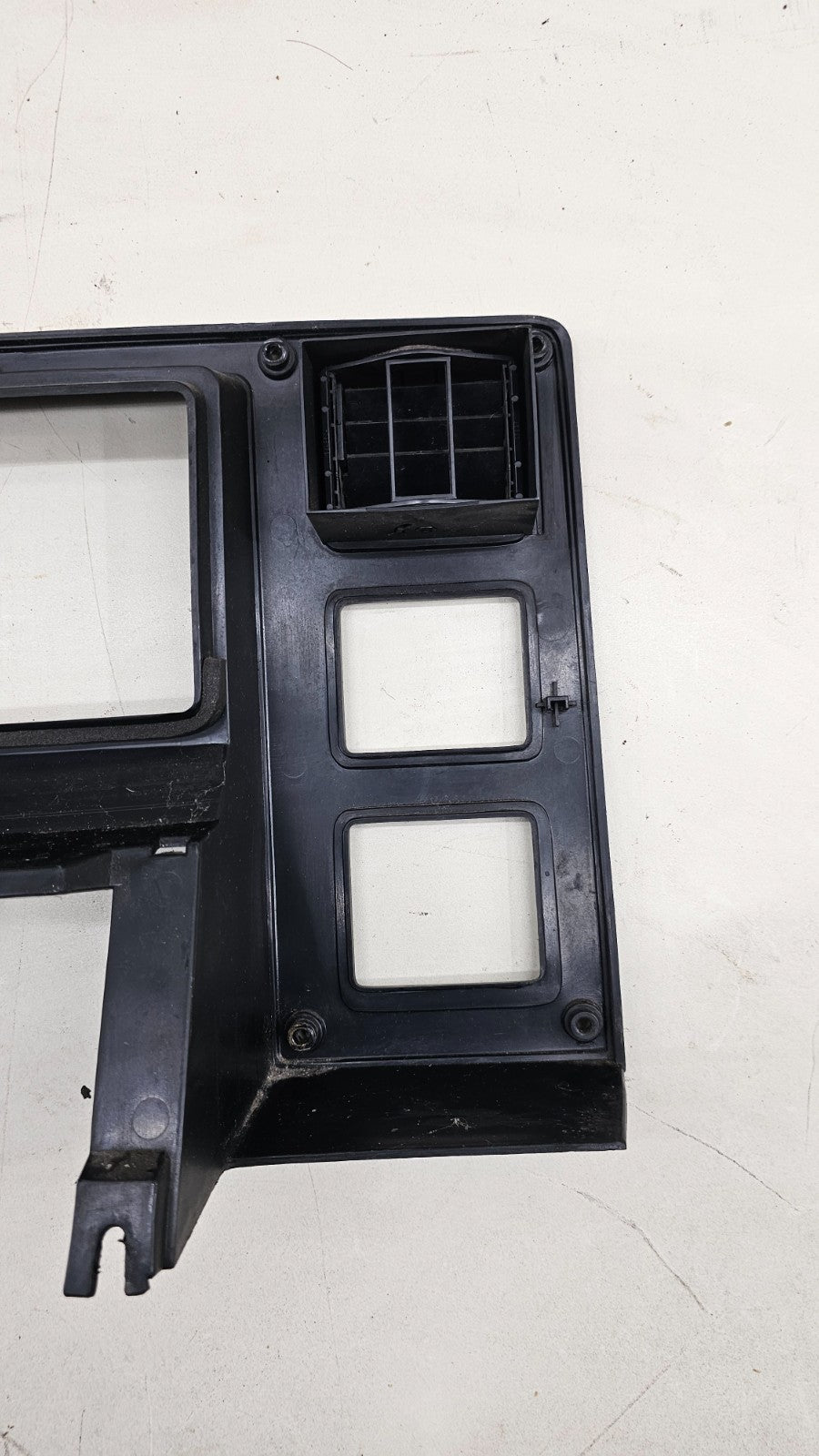 🔥87-96 Dodge Dakota INSTRUMENT CLUSTER DASH SPEEDOMETER TRIM BEZEL BLACK C29