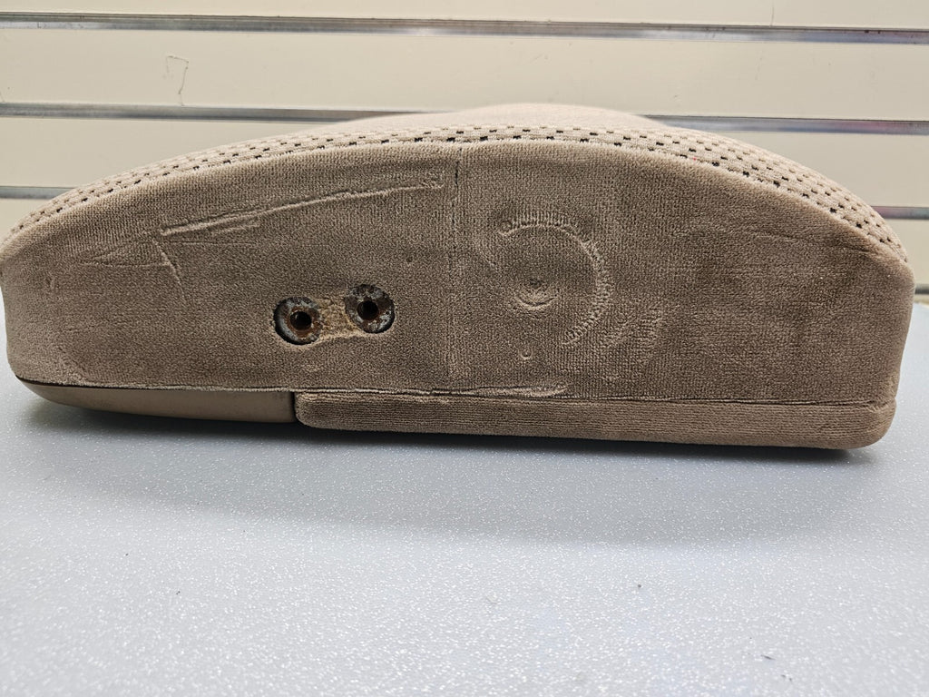 97-03 Ford F150 Center Console JUMPSEAT Armrest Cloth/Leather Cup holder TAN JS6