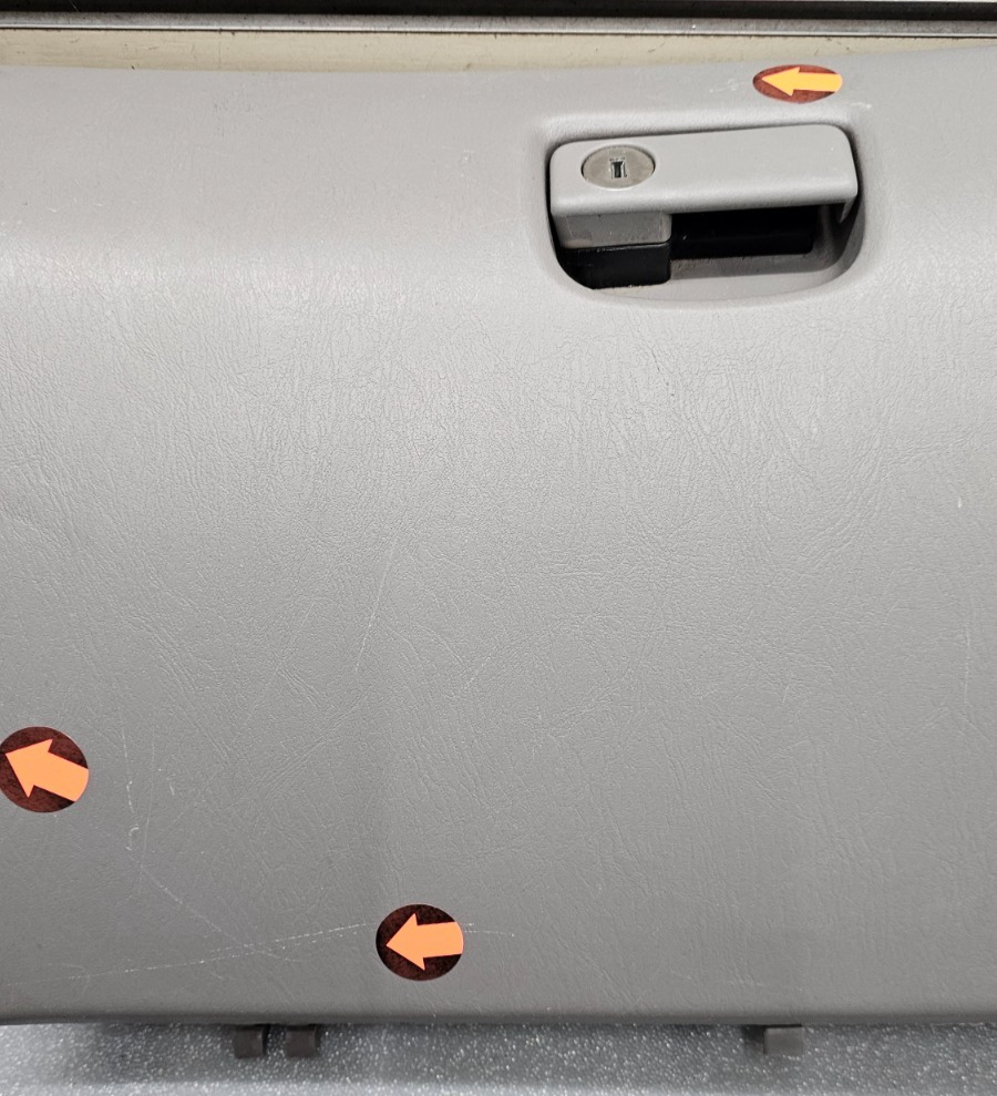 🔥04-10 Toyota Sienna Dash Glove Box Glovebox Storage Compartment Assembly Gray