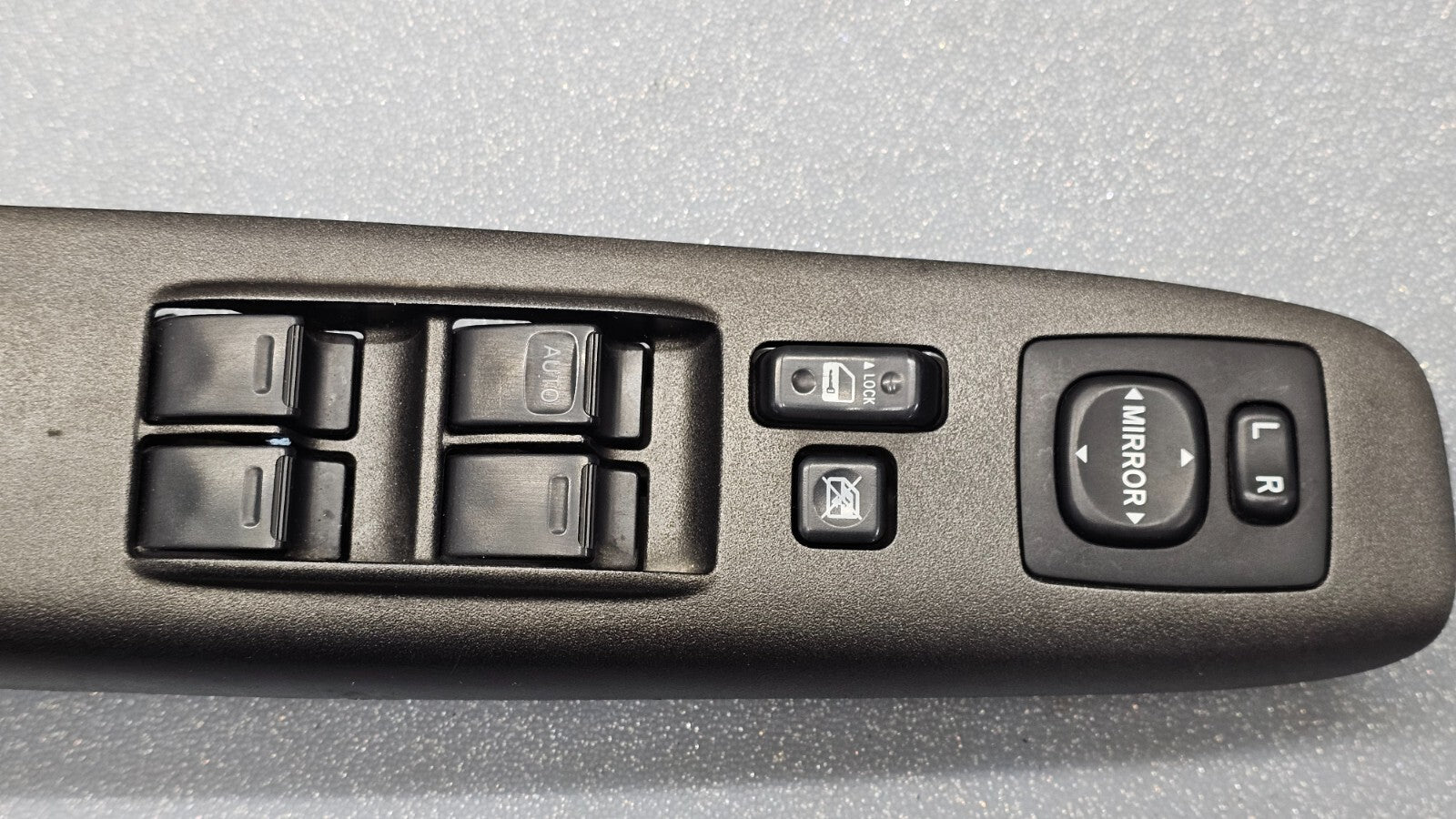 🔥02-06 Camry Sienna Front Left Driver Master Power Window Switch Assembly Black