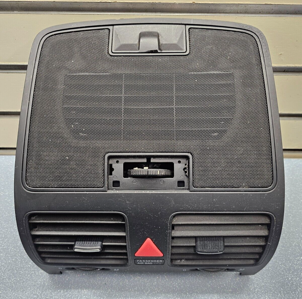 🔥05-10 Volkswagen Jetta Golf Dash AC Air Vent Heater Conditioning Bezel Black