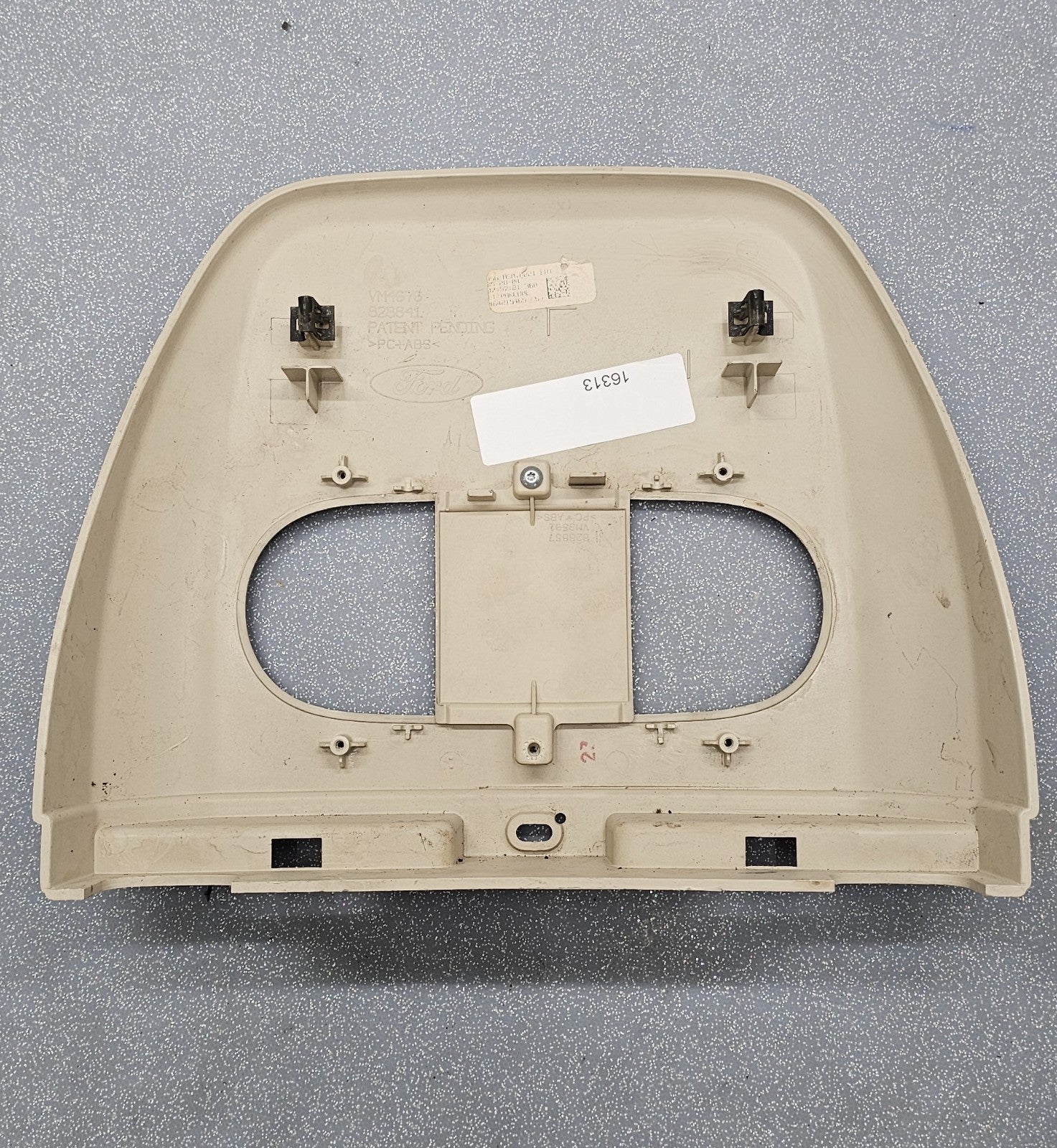 🔥04-08 Ford F150 Overhead Console Center Dome Map Light Storage Roof Rail Tan