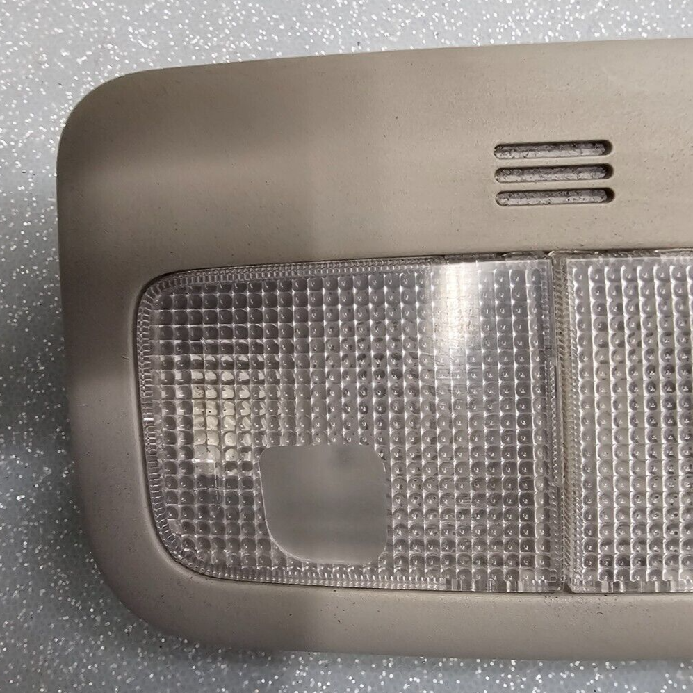 🔥09-13 Corolla Matrix Overhead Console Dome Map Light Lamp Storage Sunroof Tan