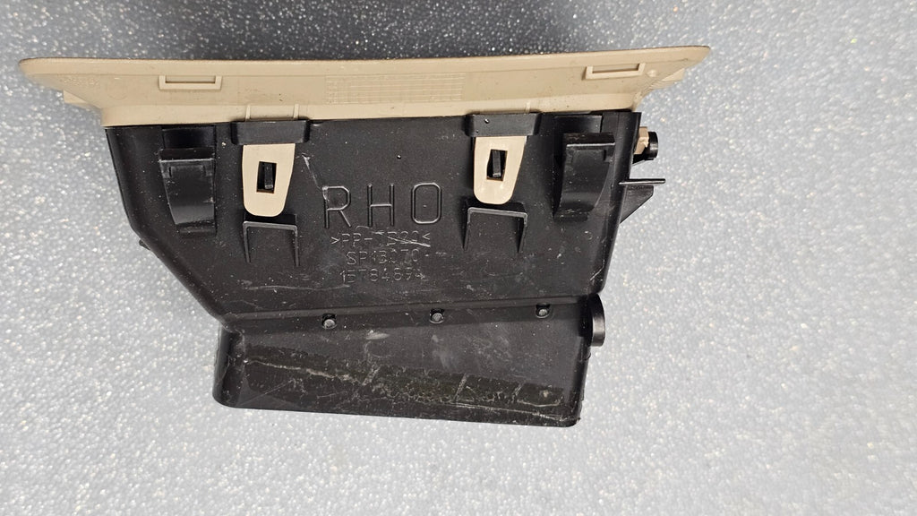 🔥08-12 Chevy Malibu Dash  Right Passenger AC Air Vent Heater Conditioning Tan