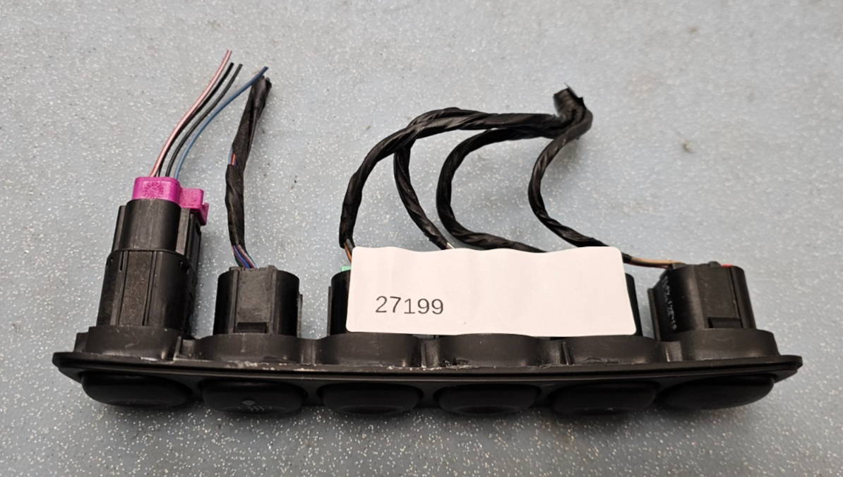 🔥2005-2007 Mercury Mariner Hazard Defrost Info Park Switch Control OEM BLACK