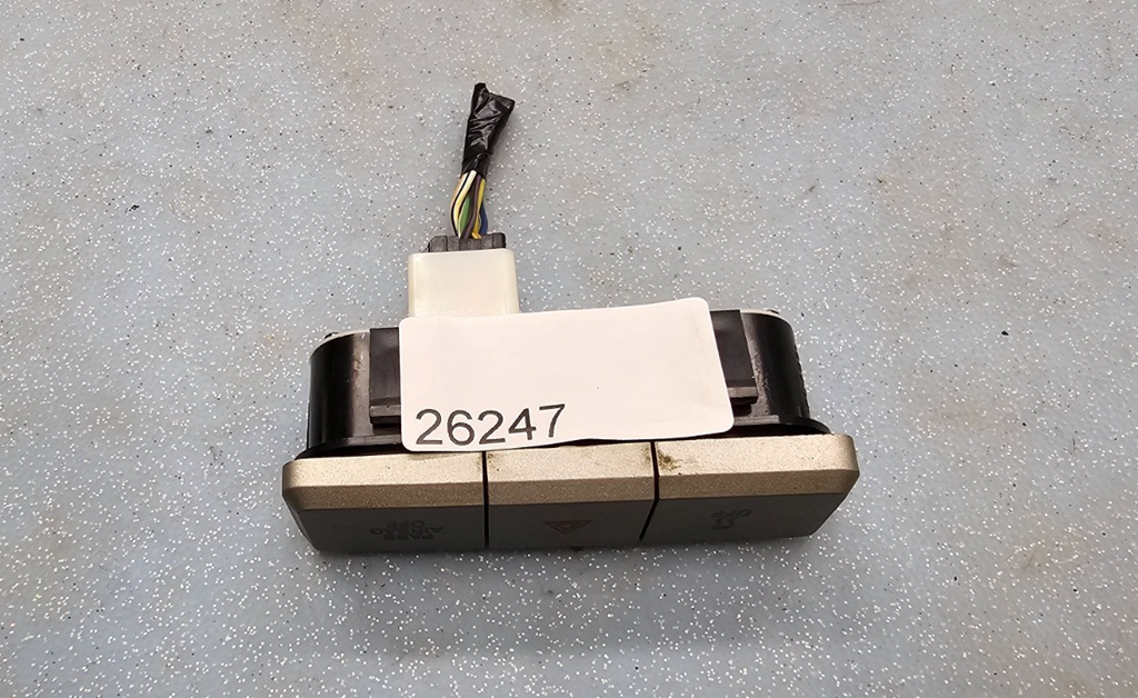 🔥07-10 Lincoln Navigator 5.4L Traction Hazard Trunk Switch Control Silver