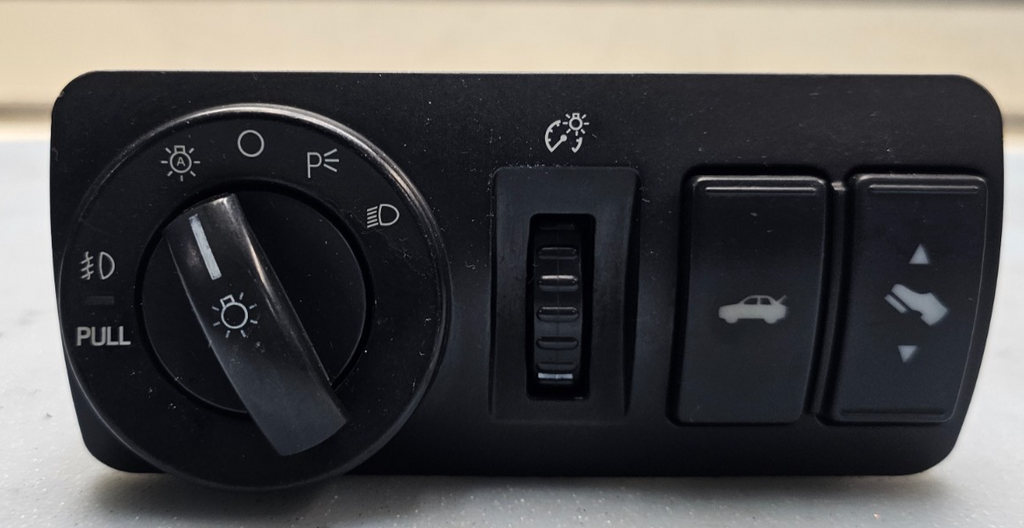 🔥05-07 Five Hundred Taurus Montego Fog Headlight Lamp Dimmer Trunk Switch Black