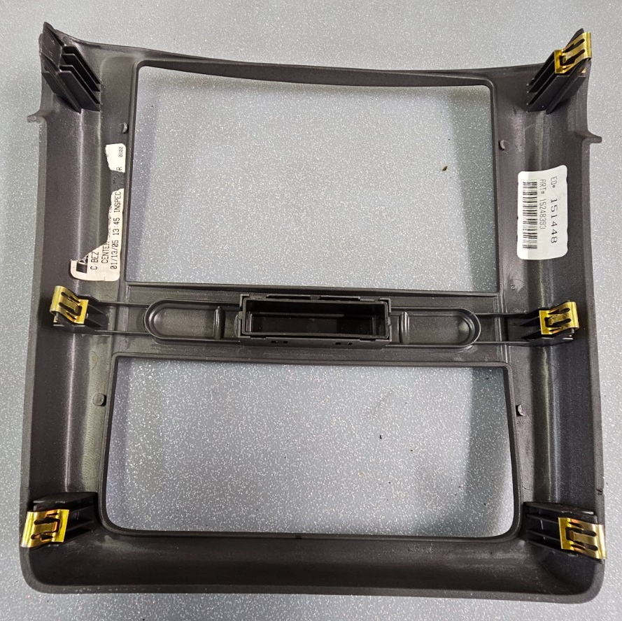 🔥05-10 CHEVY COBALT DASH CLIMATE CONTROL RADIO STEREO BEZEL TRIM PANEL SILVER