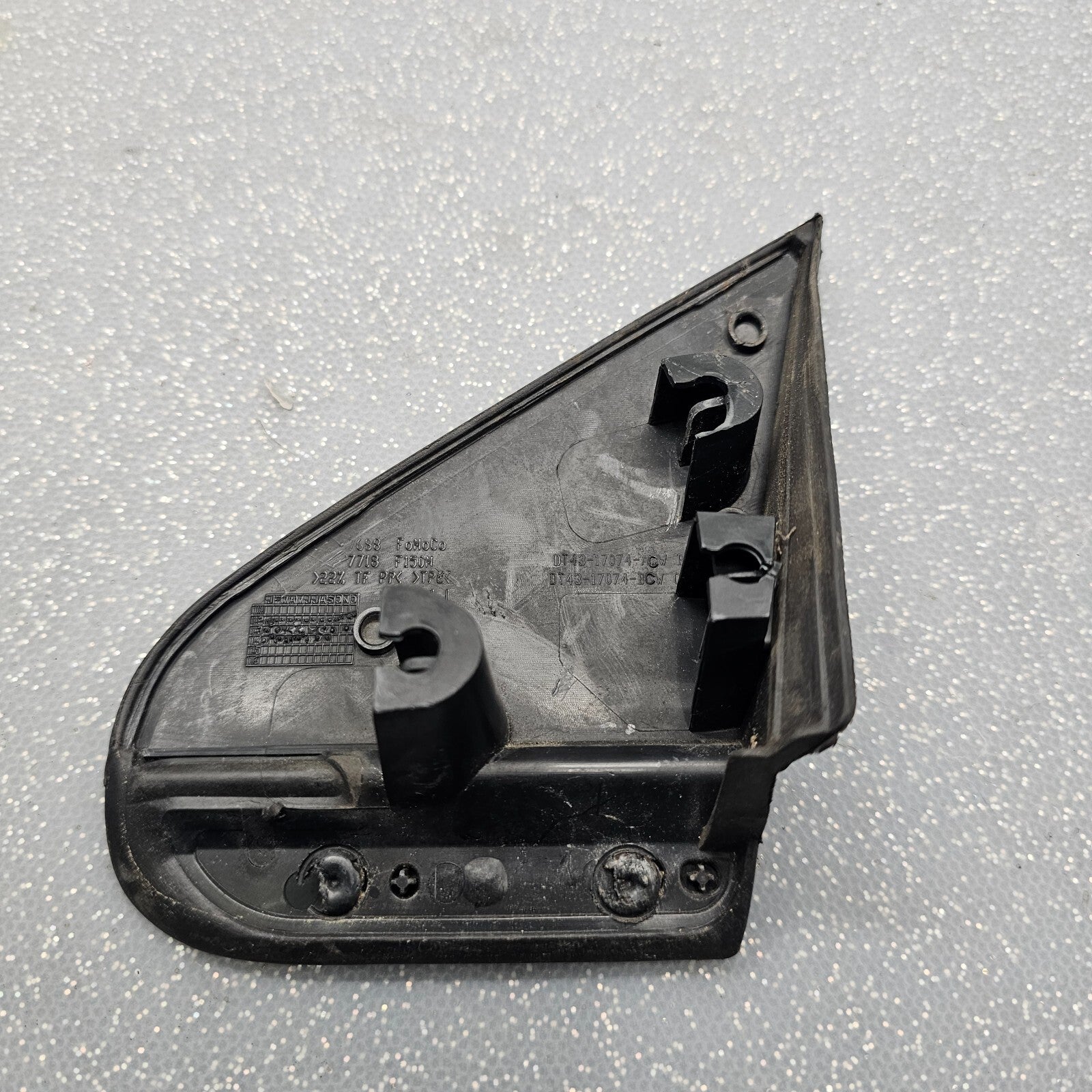 🔥07-14 FORD EDGE RIGHT Fender UPPER BOLT Trim Molding Mirror Cover TRIANGLE OEM