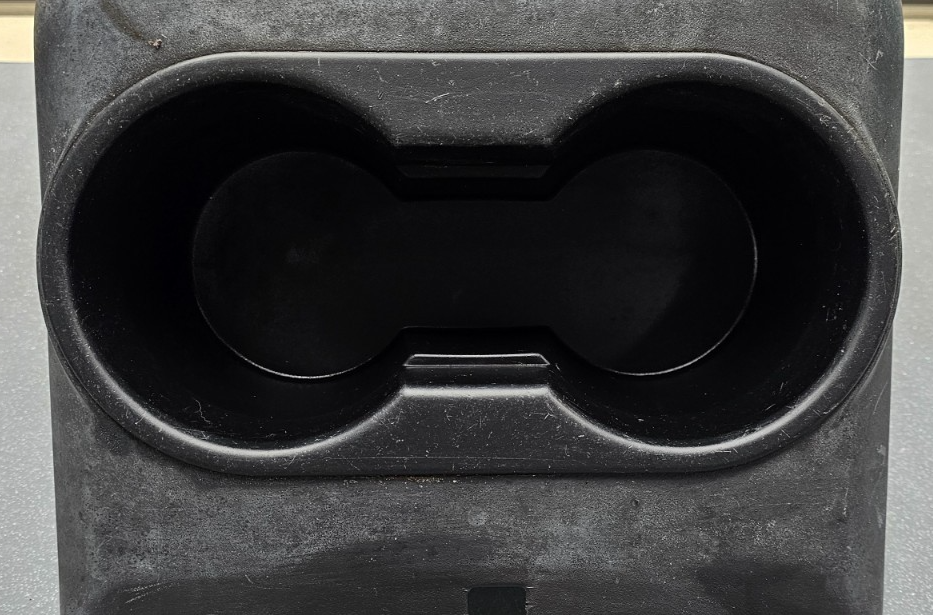 🔥04-08 Ford F150 Center Floor Console Shifter Shift Bezel Cup Holder Black OEM