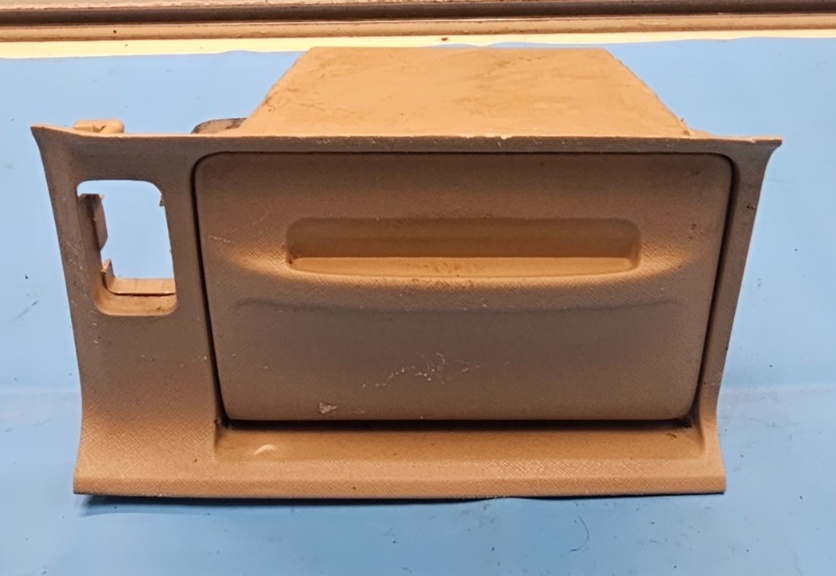 05-06 Honda CR-V Center Dash Console Panel Storage Box Compartment Cubby Bin Tan
