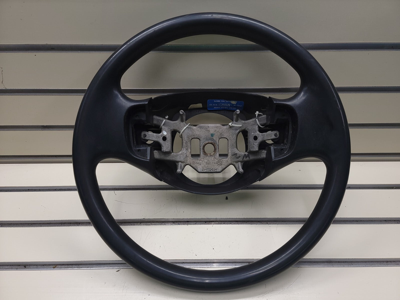 🔥1997-2003 Ford F-150 Leather Steering Wheel Cruise Dash black