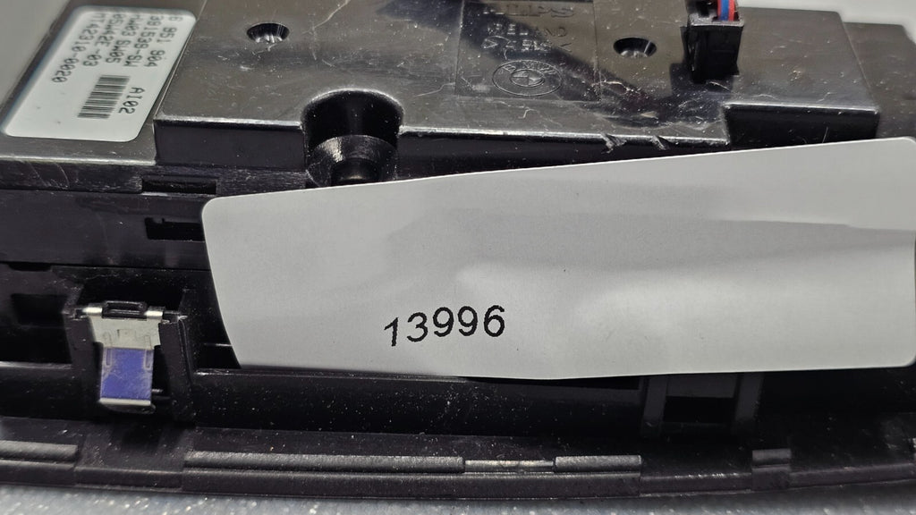 🔥04-07 BMW 5-Series 525i 530i 545i Left Driver Master Door Window Switch Black
