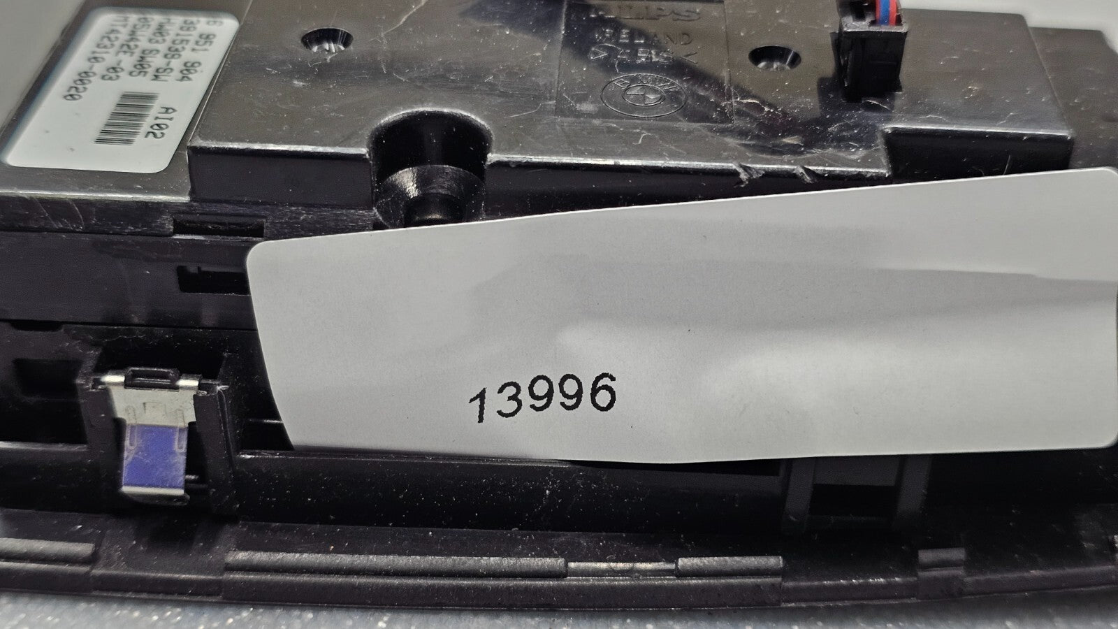 🔥04-07 BMW 5-Series 525i 530i 545i Left Driver Master Door Window Switch Black