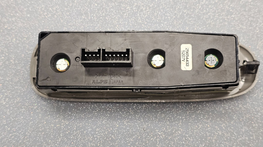 🔥00-05 Buick Lesabre Left Driver Master Power Window Switch Assembly Tan OEM