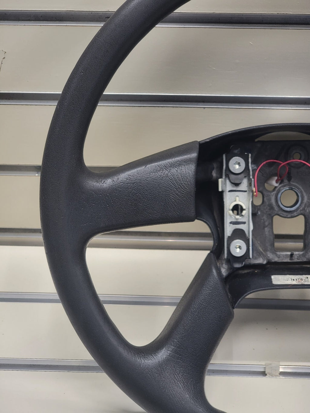 🔥03-06 SILVERADO SIERRA YUKON TAHOE SUBURBAN STEERING WHEEL LEATHER BLACK