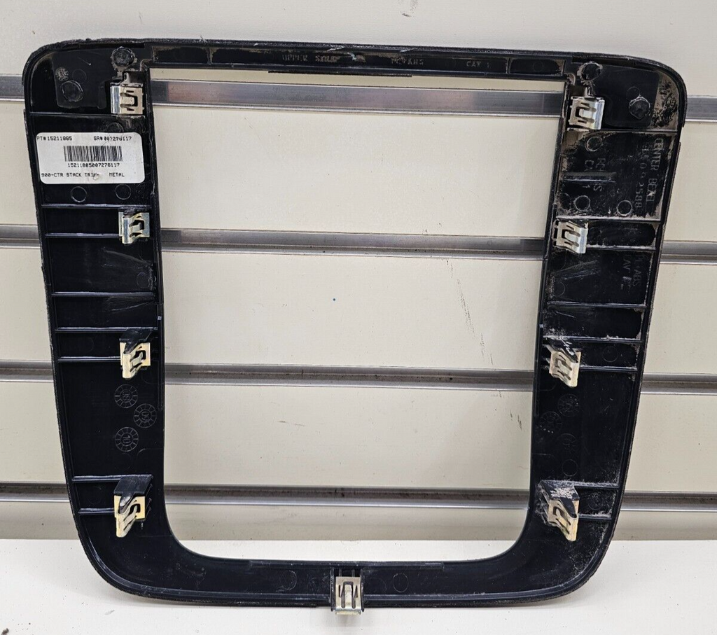 🔥07-13 SILVERADO TAHOE YUKON FRONT CENTER DASH RADIO BEZEL TRIM ASSEMBLY SILVER