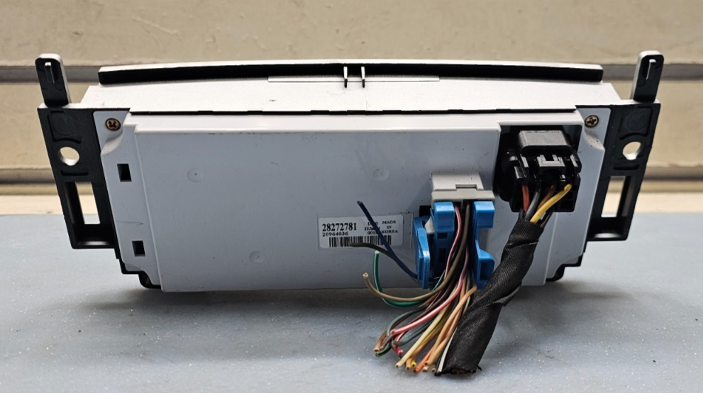 🔥08-12 Malibu Dash Heater Climate Temperature Control Air Conditioner Silver