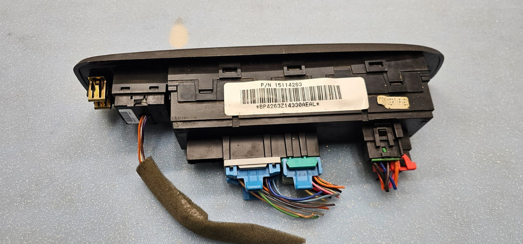 🔥02-05 GMC ENVOY Window Switch Front LEFT Master Driver Side BLACK OEM