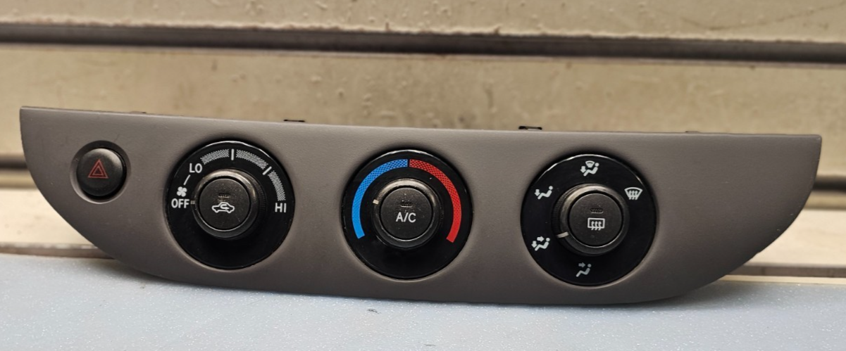 🔥02-06 CAMRY Front Dash A/C Temperature Heater Climate Control Panel Gray
