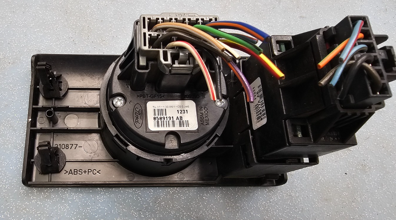 🔥04-08 Ford F150 Dash Head Light Headlight Dimmer Lamp Control Switch OEM BLACK