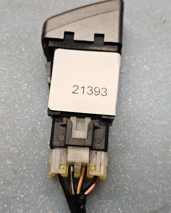 🔥00-04 Nissan Almera Maxima Hazard Warning Switch Button Silver