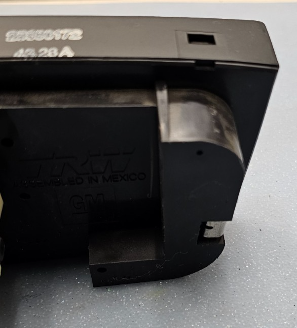 🔥00-05 Cadillac Deville Headlight Dimmer Switch Trunk Gas Door Assembly BLACK