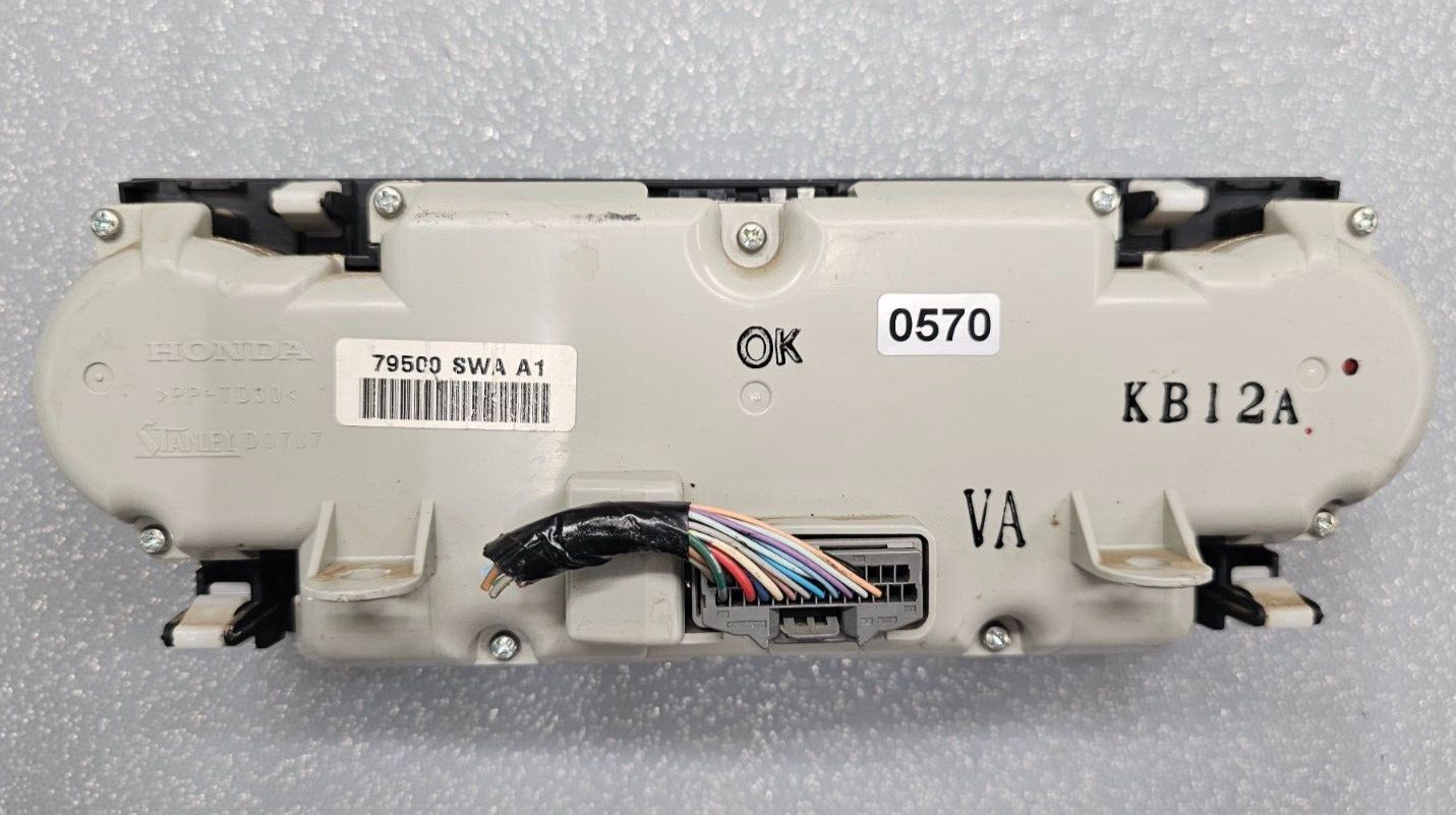 🔥07-09 Honda CR-V Dash A/C HEATER CLIMATE TEMPERATURE CONTROL AIR CONDITIONER