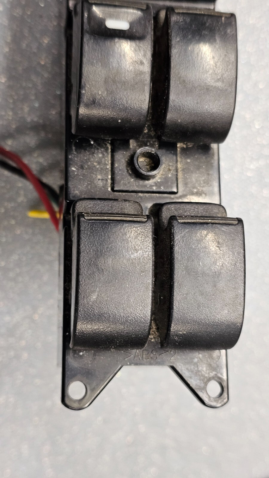 🔥02-12 Lancer Galant Left Driver Door Master Power Window Switch Lock Black