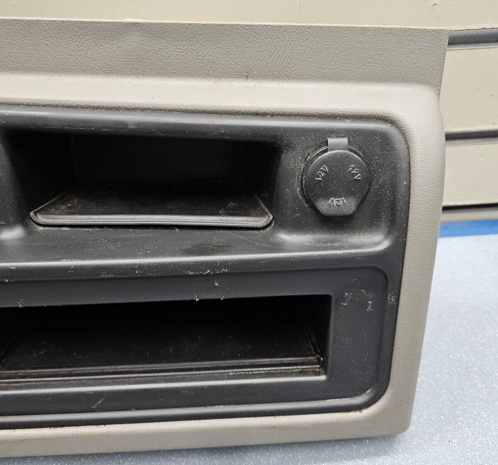 🔥03-06 SILVERADO SIERRA CENTER CONSOLE STORAGE BEZEL ASH TRAY LT TAN/BLACK OEM