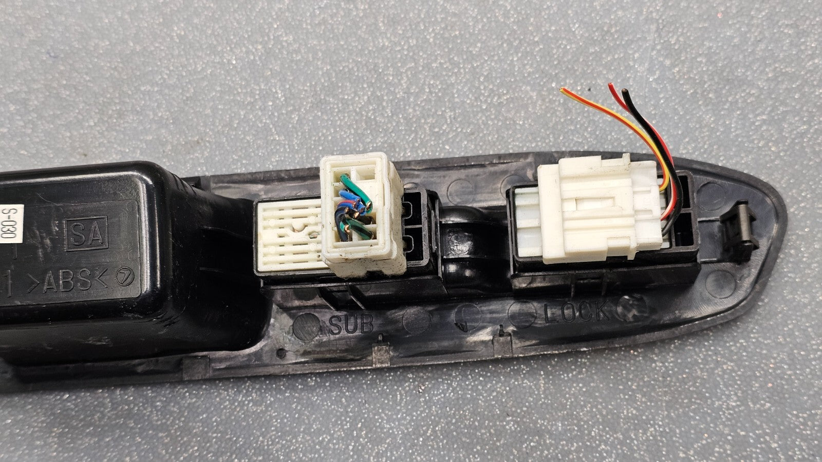 🔥03-08 Forester Impreza Front Right Passenger Window Control Switch Black OEM